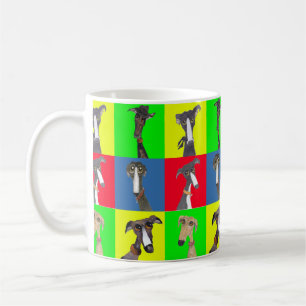 MUG GREYHOUND COLLAGE