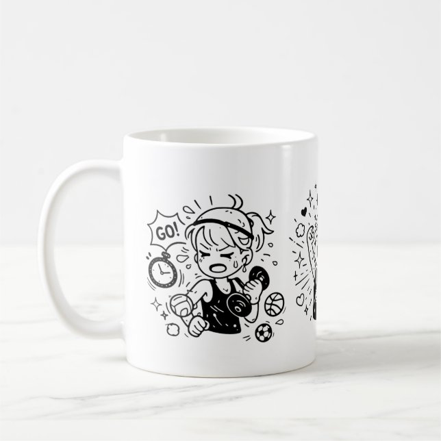 Mug Gribouillage  (Gauche)