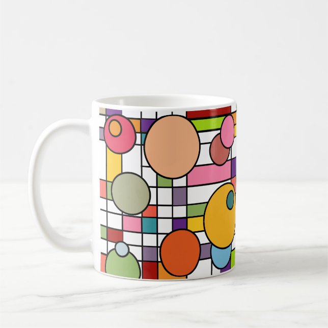 Mug Grid de Midcentury (Gauche)