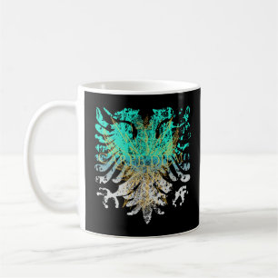 Mug Griffin Turquoise Et Or Sur Noir