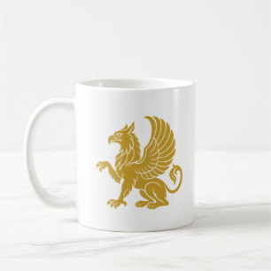 Mug Griffon d'Abdera Emblème en or de la Grèce antique