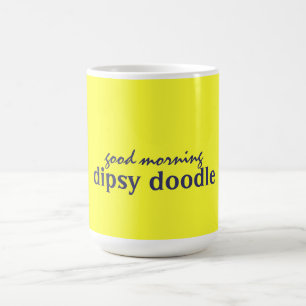 Mug griffonnage dipsy goodmorning