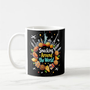 Mug Grignoter autour du monde Fast Food Voyage Voyageu