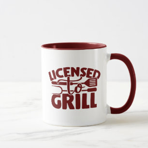 Mug Grill autorisé