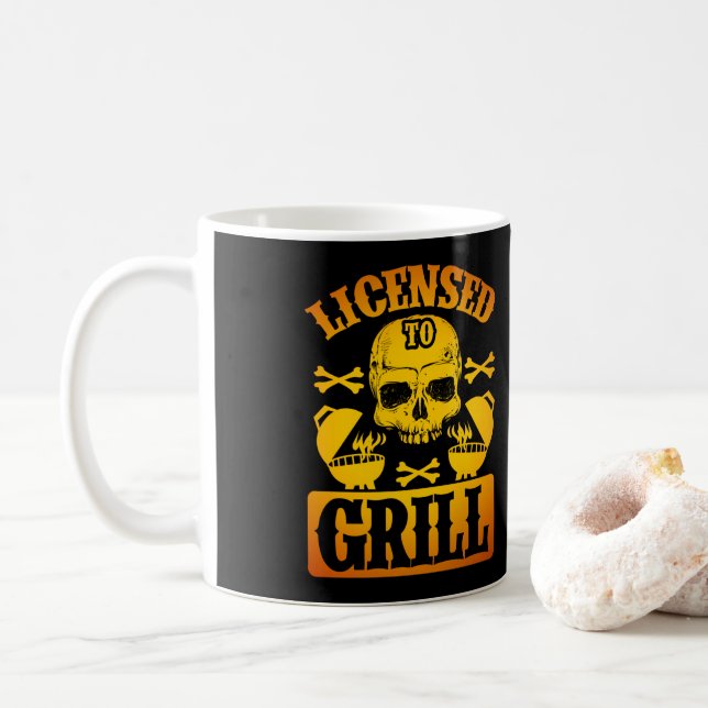 Mug Grill Fumeur Grill Viande Barbecue (Avec donut)