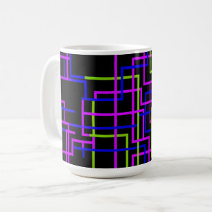 Mug Grille néon vibrante