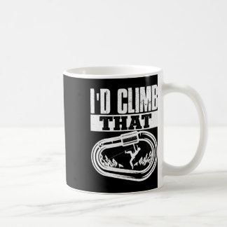 Mug Grimpeur d'escalade de montagne Bloc Id Gravissant
