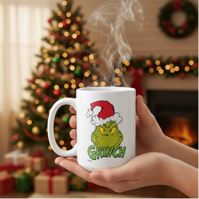 Mug Grinch classique | Naughty ou Nice (Créateur téléchargé)