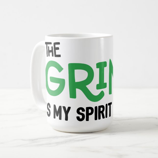 Mug Grinch est ma citation de Spirit Animal (Devant gauche)