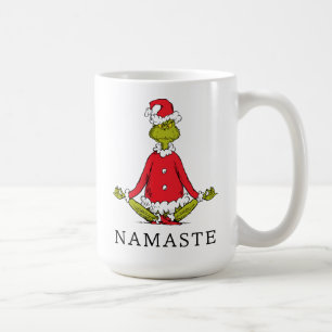 Mug Grinch Namasté le Père Noël
