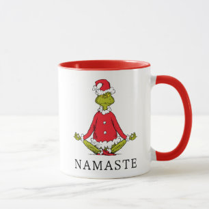 Mug Grinch Namaste Père Noël