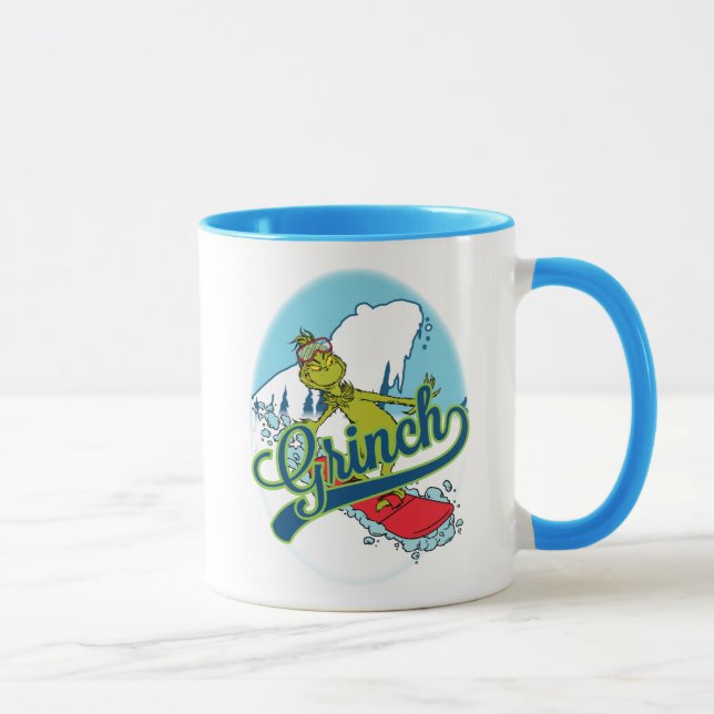 Mug Grinch Snowboard (Droite)
