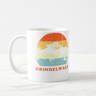 Mug Grindelwald Swiss Vintage Mountain Lovers Vacation