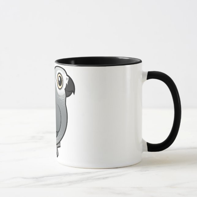 Mug Gris africain du Congo (Droite)