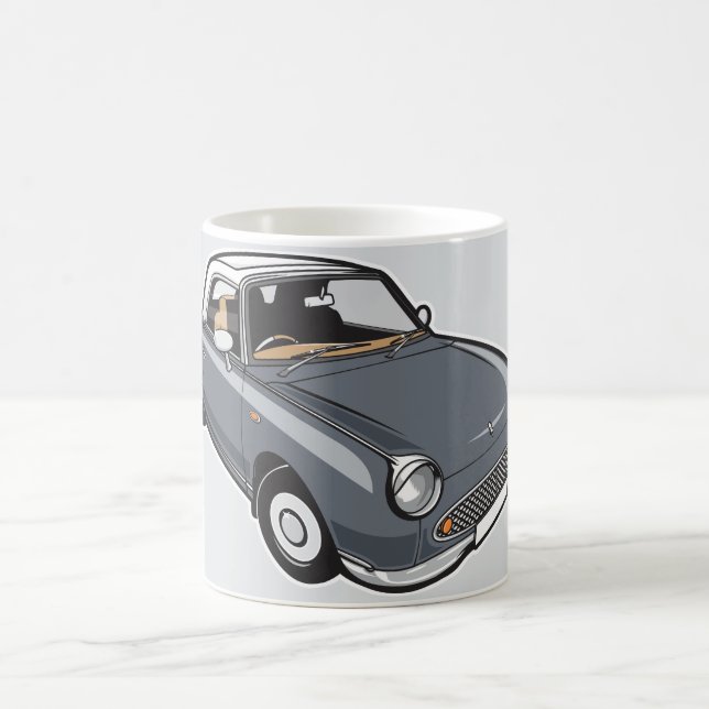 Mug Gris de Nissan Figaro Lapiz (Centre)