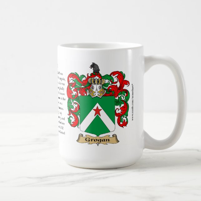 Mug Grogan, l'origine, la signification et la crête (Droite)
