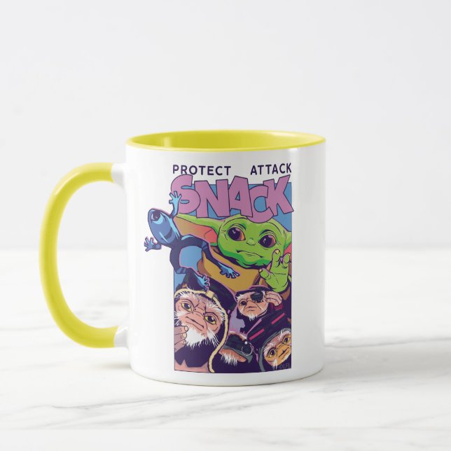 Mug Grogu - Protéger. Attaquer. ENCAS ! (Gauche)