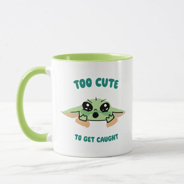 Mug Grogu - Trop mignon pour se faire prendre (Gauche)