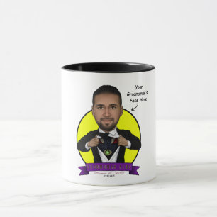 Mug Groomsman/Docteur Caricature étrange