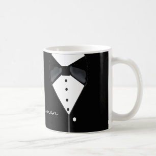 Mug Groomsman Tuxedo Design