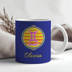Mug Groovy Gemini Personnalisé