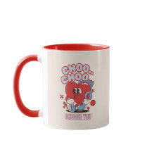 Groovy Red Heart Choo Choo Choisis-toi Saint-Valen