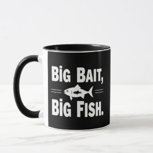 Mug Gros Appât Gros Poisson Pêche Drôle