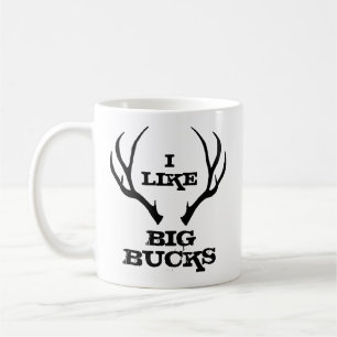 Mug Gros buck drôle de chasse