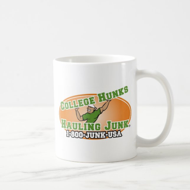 Mug Gros morceaux d'université transportant le logo de (Droite)