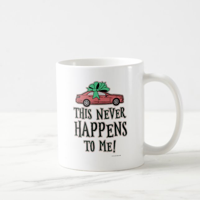 Mug Gros Noël présent Humour de vacances (Droite)