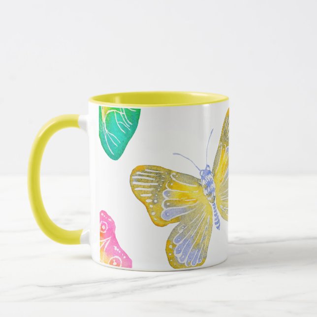 Mug Gros papillons (Gauche)