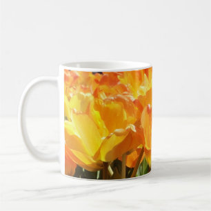 Mug Gros plan Tulipes orange et jaune
