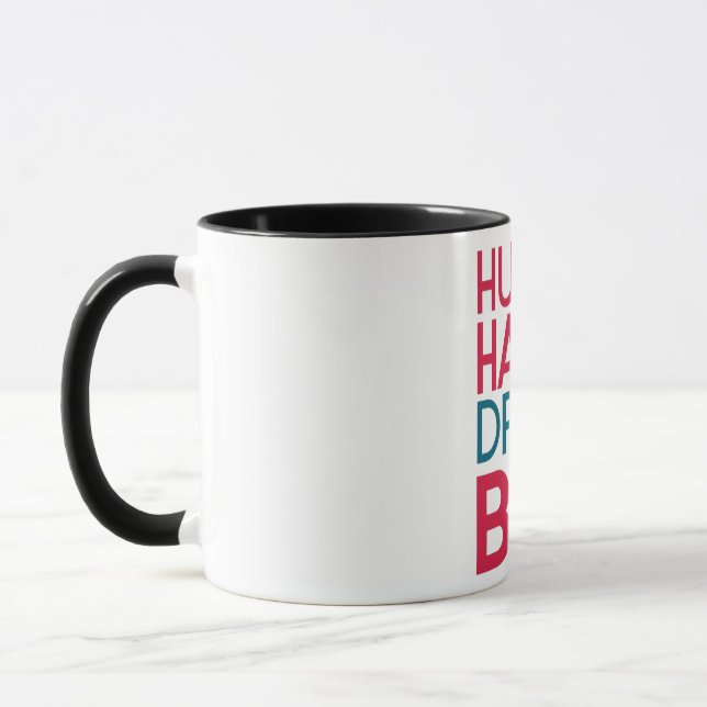 Mug "Gros rêve dur" Grosse boug motivationnel (Gauche)