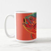 Grosse boue de poisson rouge