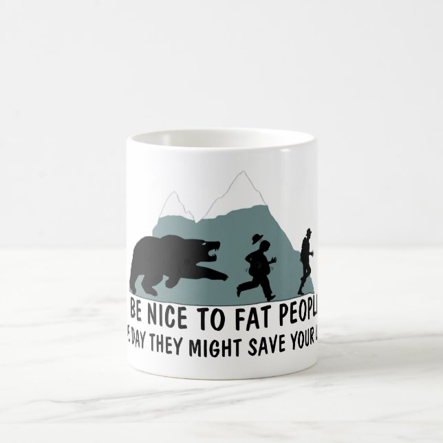 Mug Grosse plaisanterie drôle (Centre)
