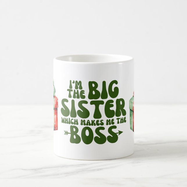 Mug Grosse Soeur Big Boss Noël (Centre)