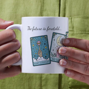Mug Grossesse de Tarot Révélation de la petite fille p