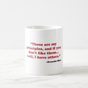 Mug Groucho Marx - principes