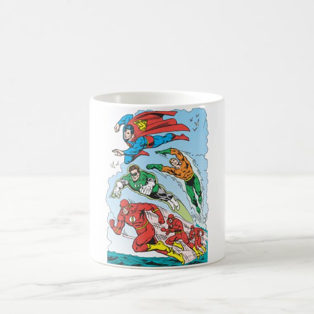 Mug Groupe 3 de la Ligue de la justice de l'Amérique (Centre)