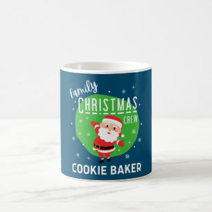 Mug Groupe de famille Pajamas de fête de Noël Cookie B
