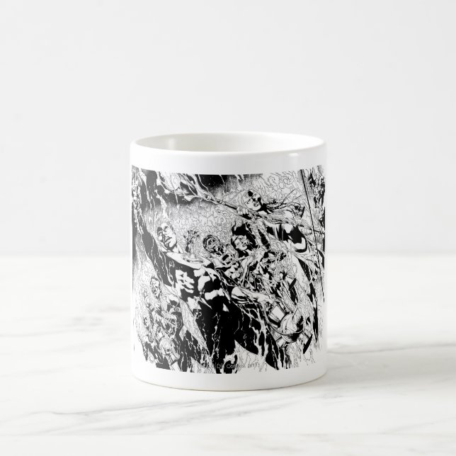 Mug Groupe de lanternes vertes (Centre)