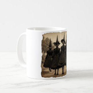 Mug Groupe de sorciers à Halloween