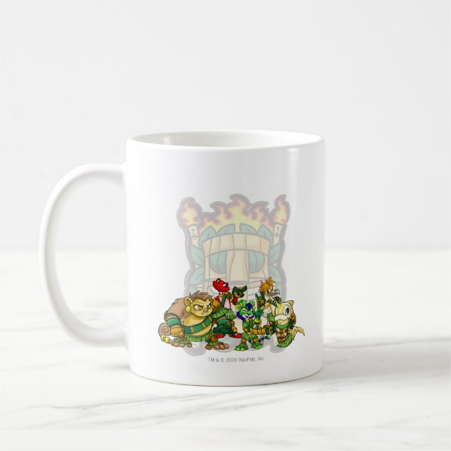 Mug Groupe d'île de mystère d'équipe (Gauche)