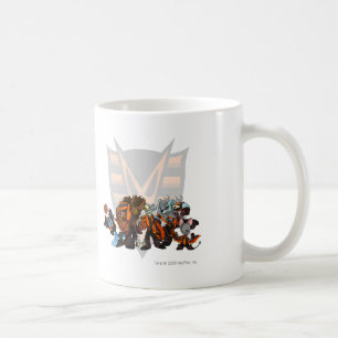 Mug Groupe hanté par équipe en bois