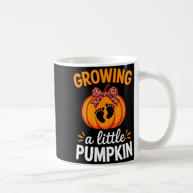 Mug Growing A Little Pumpkin Maternity Thanksgiving Mo (Droite)