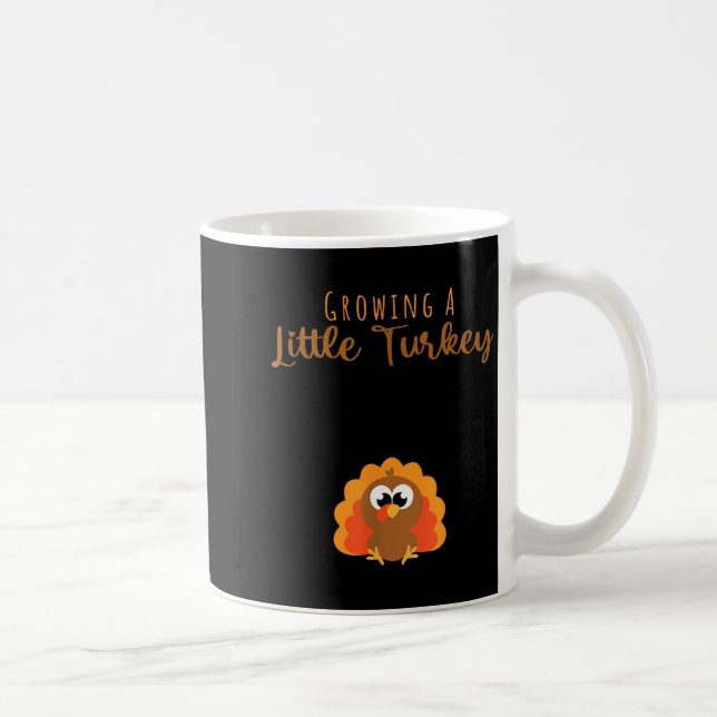 Mug Growing A Little Turkey Thanksgiving  (Droite)