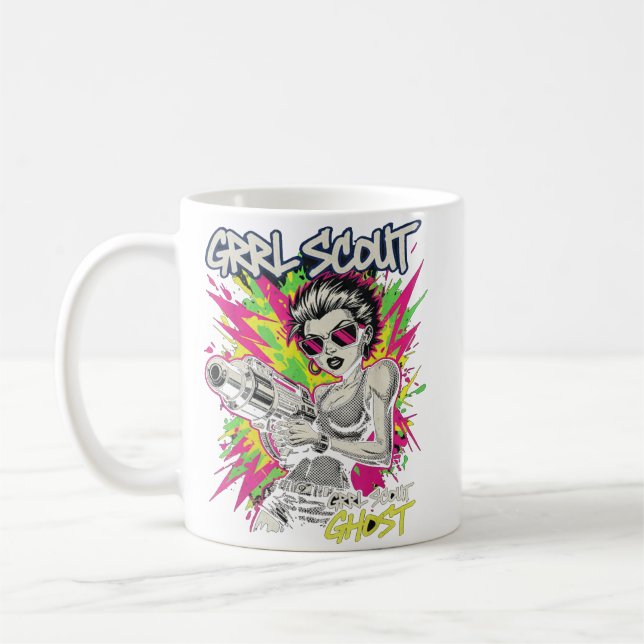 Mug GRRL Scout Fantôme  (Gauche)