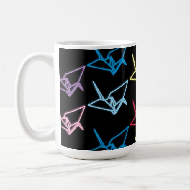 Mug Grues de papier au néon (Gauche)