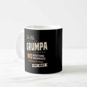 Mug Grumpa Way Funny Grandpa Fête des pères