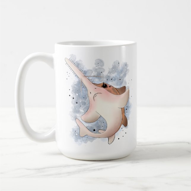 Mug Grumpy Sawshark (Gauche)